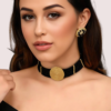 4KYRGCCluTbLOgenmgDwJxq2z2O8P2D49h2apxRx Timeless Grace Black Beaded Necklace with Gold Mandala Pendant