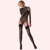 4wrRREHHr7Rfsr6G5Cp9vA4ZANHK0On2osNCcVQ0 Sheer Thigh-High Stockings Pack of 2 – Ultra-Smooth, (Black & Nude Combo)