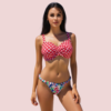6YDpoTwcnupWtCYEk4QfKP4VfDHr1W2NcNIw5doq Retro Polka Dot & Knot-Front Bikini Topa (Top Only)