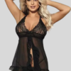 9342afbKTqa6wnWgyueTdsb4nUVSCWoJDf4gVQbZ Seductive Lace Babydoll Mini Nightwear Dress