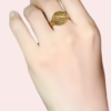 AQSOgEnXRWtJoZ2tqvMrU5oaOewidpZHAtQ6QzVj Minimal Textured Dome Design Gold Polish Ring