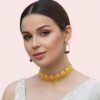 BPQRYkAYHHnQ9lsbtt83GYL7yTjJGyjE2Hr7v7HK Royal Sunburst Gold-Plated Bridal Choker Necklace