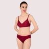 BRPQ2CnXFcD73fRxtj9C8oO4gNYjS8wMTi0lAqeC Comfortable Cotton Bra & Panty Set for Women (2 pack)