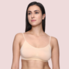 GIVcJfkSl0GnW0gbOoXskjJQy7CwAeWNQmjjQAUs "Comfort" Beige Thin Straps Sports Bra