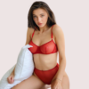 HNEGT1K5oFxA3eoSBKn7TCeSA0vW1DB42kRHL9FO Scarlet Temptation See-Through Lingerie Set