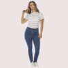 HyIuXUraW3ckLoyEBLkUJF9BUg3r90SMeLVLKVaL Chic Fit Noir Elegance Skinny Jeans