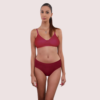 JVIInnszZYaHCedIex3Qx6cYPFZhlKCgiSnRLYSS Organic Cotton Brown Bra Panty Set For Humid Weather