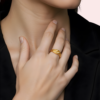 KpAPEz8QtaPL1yl1xntulObCaRvJyIcaV9UE7NgD Classic Leaf Design Gold Polish Everyday Ring