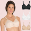 LtnMFEERTlVKrBzeU1h2tnCZKMAVgh3sVQz0PGSs Cotton Non-Padded Full Coverage Bra – Pack of 3