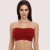 Ltt7RcarTjT5PKketBSd9en8b9PafMWTTz2v4LY8 Maroon Magic Tube Bandeau Bra for Women
