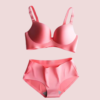 Ng9ZevNAGR86unmwDXVtHsilMQfNnQPnjZ0DSkTm Seductive Pink Seamless Padded Pushup Bra Panty Set