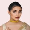 Nv3avwa0FQMle5hvzdo0fC4pMTJvvU8mNP8G0r8v Golden Petal Embossed Festive Choker Necklace