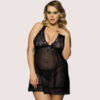PFtWUFjrpOC7vSV8SUgiKaTqnD3GCUyGzeI7yxgT Plus Size Sheer See-Through Babydoll Night Dress