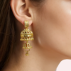Trd3QowOrV7GcmrOxZuFO0DiIIYnmAM6uIl7m9fg Royal Dome Dual Jhumka Earrings