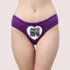 UIEWmsqChvoAnW1AykbL2JaHXApPBOaW4KVRQ0Mg Heart-themed 'Make it Happen' Custom Panty