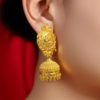 aDoJYpJezhBhCgdakBb6CmjqLLsaaZY516mxnL22 Regal Lakshmi Temple Jhumka Earrings