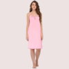 diT64EpAANeQ3cA7Xx21MeK6m1b6eB8NuYj0c93l Stylish Knee-Length Pink Satin Nighty