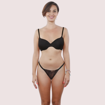 Very sexy Push up bra And see through thong set