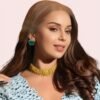hdZSip73FrRpvGVDIEEClD4F7x6I7tEcn0rLVtvX Maharani Pearl Dome Gold-Plated Bridal Jewells>Choker necklace
