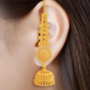 iqi50FMcb7k0tgk6DBCTJARyEE90d2XrPcXmsKXe Royal Heritage Gold Jhumka Earrings