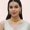 lcFzh4ZjiswJTJvB8cqppJGj5mjYaoX4oOr9QJA9 Regal Heritage Gold Plated Bridal Jewells>Choker necklace Set