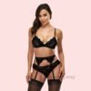 lpgGyIJiXG4zJVRyCGjB2YfbIU6pb7dKdJEWMOqp Exotic black lace bra set with garter belt
