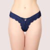 mQ3vwNgFdzdNVW0PbX9pWEFCvQtuJVzNcFvBBKWq Blue Lace Design Women's Thongs ( Pack of 1 )