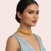 mUApu8cnBns7MB6JhPltyS76kcK2JZwFFvOby61h Temple Kundan Square Motif Gold-Plated Jewells>Choker necklace