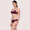 mWRBRYvgOHh0grVcQ9UdOFLMkRii42tuuqQt5Vx2 "Pure" Cotton Purple Bra Panty Set