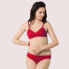 s8TbSokMCfiAmu0sL5xpYgnbJCRWCqQ5Of7cQp3O Cute Solid Red Pure Cotton Bra Panty Set