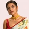 u0JCh77i7NID8g25WsQ4QvNAeSvQ0pp61ahVlySq Royal Floral Gold-Plated Traditional Choker Necklace