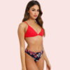 wDLfgNpgQ0EbQlgtVxyvfyyFxkdgaFDCLoNWBOqR Floral Print High-Cut Bikini Bottom (Bottom Only)