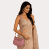 1bZSSn9Bw5Zw8wIg4yNZCz6uZOBykdkeovUNmXqZ Blush Petal Chic Crescent Sling Bag