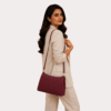 4fT6qZ64ZPG6RKMK8ydCYxRc4TA5JMLj7qthDEwQ Velvet Wine Elegance Shoulder Bag