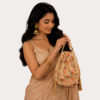 GgmLw94J2J0tX13Ym3JKz71tcrcIgafn9lUx99iM RoyalBloom Embroidered Potli Bag for Women