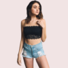 MK9KjRxOvSBV1EXwkMB46JueMQOSqqVQqcmHzNcw Flirty & Feminine Lace Bandeau Bralette