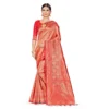 50967970248 8c2970da95 o d 1000x1000 1 Women's Banarasi Silk Saree (Peach,5-6 Mtrs)