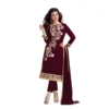 50991761203 b4f41c6e9a o d 1000x1000 1 Women's Chanderi Unstitched Salwar Suit-Material With Dupatta (Brown,2 Mtrs)