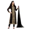 50992573987 c207d99853 o d 1000x1000 1 Women's Georgette Unstitched Salwar Suit-Material With Dupatta (Black,2 Mtrs)