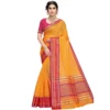 51368438247 869a3efce4 o d 1000x1000 1 Women's Kota Doria Cotton Bordered Saree With Blouse (Gold, 5-6 Mtrs)