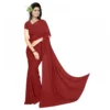 51403694071 c875636aee o d 1000x1000 1 Women's Georgette Plain Saree With Blouse (Maroon, 5-6 Mtrs)