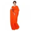 51403953128 862e220650 o d 1000x1000 1 Women's Georgette Plain Saree With Blouse (Orange, 5-6 Mtrs)