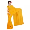 51404450559 28bcffb599 o d 1000x1000 1 Women's Georgette Plain Saree With Blouse (Gold, 5-6 Mtrs)