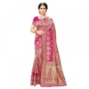 51404461679 32a596356a o d 1000x1000 1 Women's Jacquard Silk Kanjivaram Jacquard Silk Saree With Blouse (Pink, 5-6 Mtrs)
