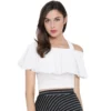 52181063611 bb9659c0b9 o d 1000x1000 1 Women's Western Wear Hosiery Crop Top (White)