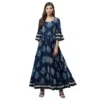52233002433 336422bbf2 o d 1000x1000 1 Women's Cotton Printed Regular Kurti (Blue, Cotton )