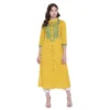 52233210819 86af37a879 o d 1000x1000 1 Women's Khadi Embroidered Kurti (Yellow, Khadi)