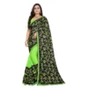 52352149834 d75fd0cefd o d 1000x1000 1 Women's Lycra Blend Saree with Blouse (Pista, 5-6 Mtrs)
