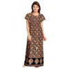 52361305641 17ecdec2d5 o d 1000x1000 1 Women's Cotton Printed Maxi Nighty (Brown)