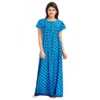 52361534058 4685e7d80d o d 1000x1000 1 Women's Cotton Printed Maxi Nighty (Aqua Blue)